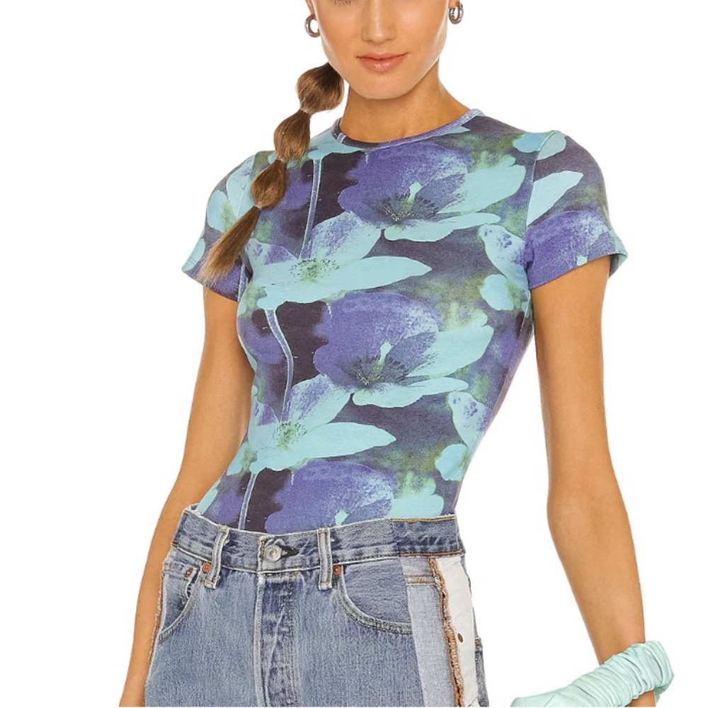 Miaou Floral Print Tee